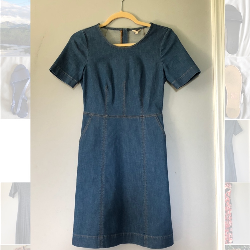 Madewell jean dress